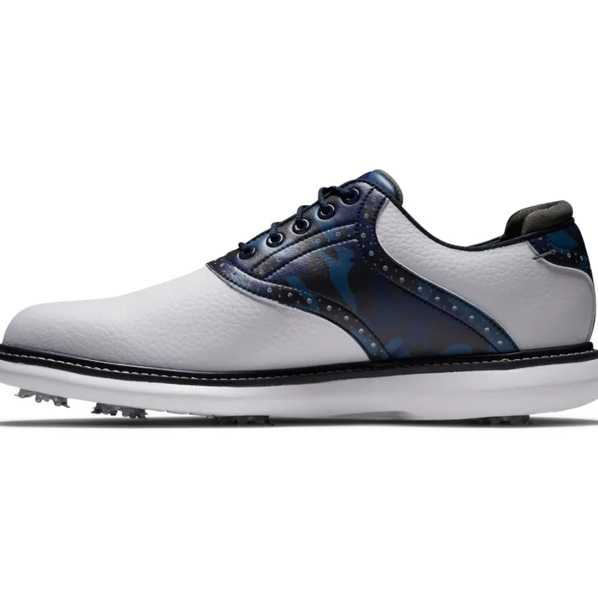 New Men's Traditions Waterproof Spiked Golf Shoes Men's Waterproof Golf Shoes|Men's Spiked Golf Shoes