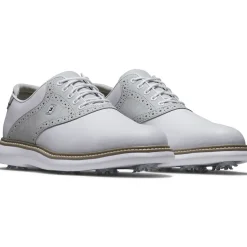 Online Men's Traditions Waterproof Spiked Golf Shoes Men's Waterproof Golf Shoes|Men's Spiked Golf Shoes