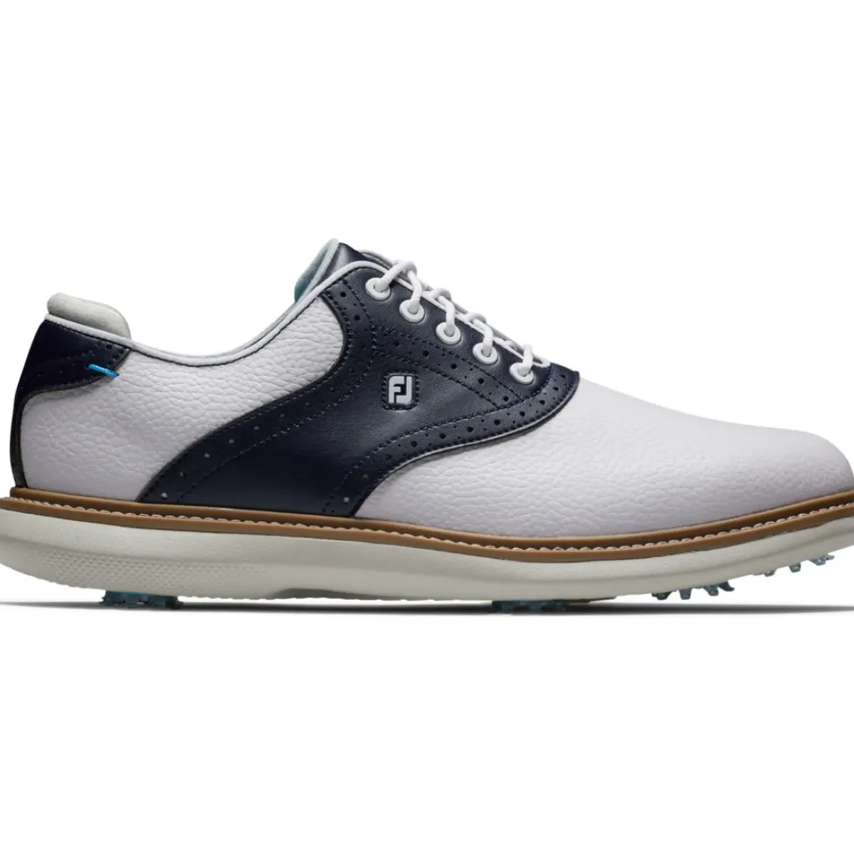 Online Men's Traditions Waterproof Spiked Golf Shoes Men's Waterproof Golf Shoes|Men's Spiked Golf Shoes