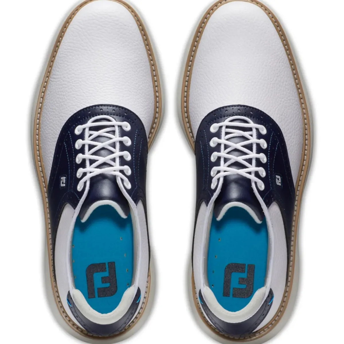 Online Men's Traditions Waterproof Spiked Golf Shoes Men's Waterproof Golf Shoes|Men's Spiked Golf Shoes