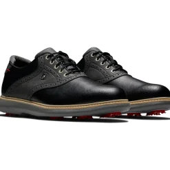 Online Men's Traditions Waterproof Spiked Golf Shoes Men's Waterproof Golf Shoes|Men's Spiked Golf Shoes