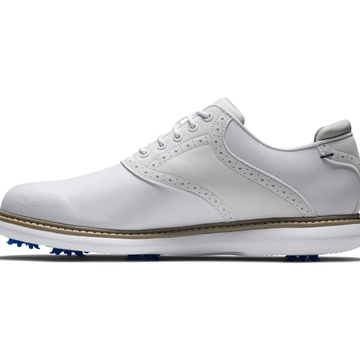 Online Men's Traditions Waterproof Spiked Golf Shoes Men's Waterproof Golf Shoes|Men's Spiked Golf Shoes