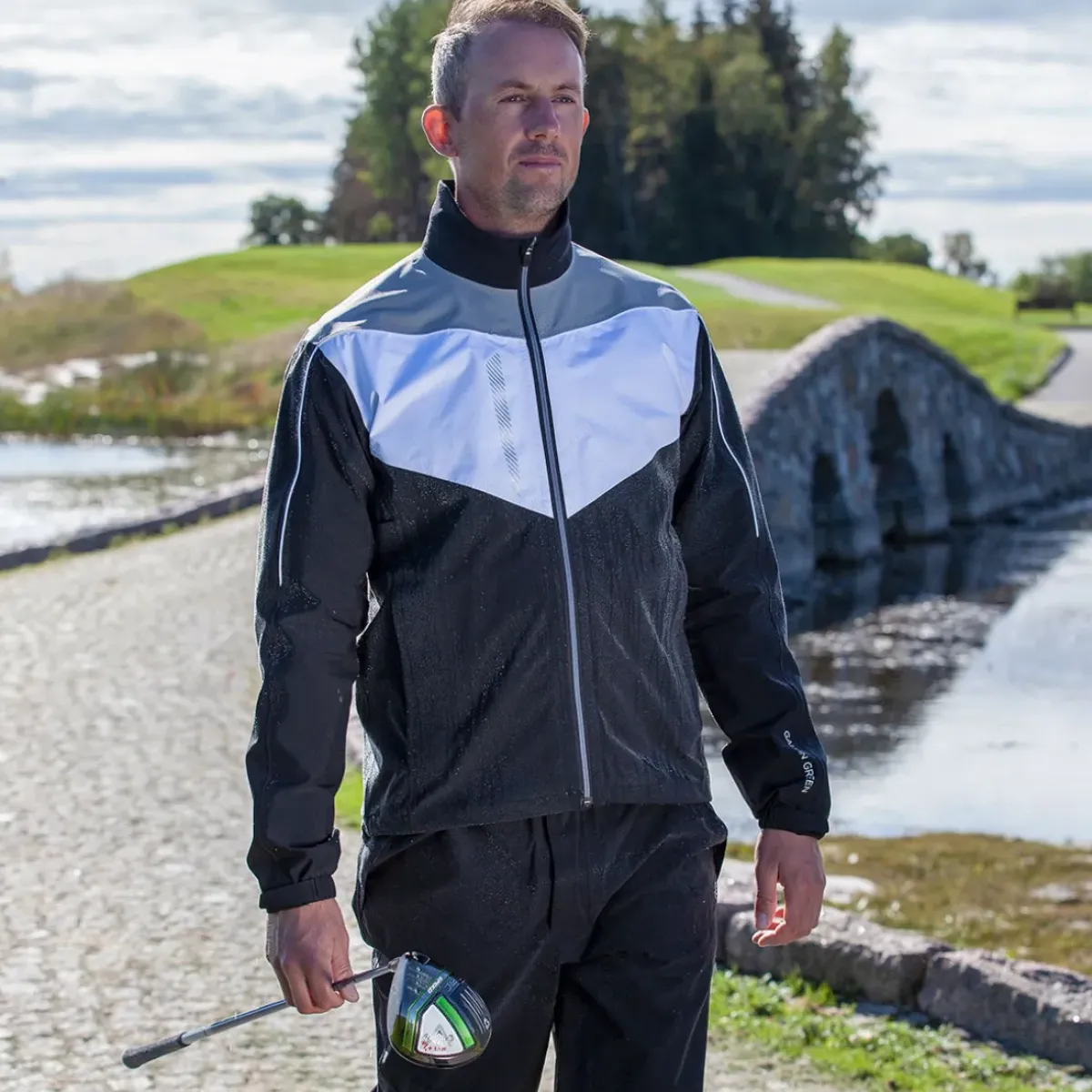 Best Men's Armstrong Waterproof Golf Jacket Men's Jackets|Men's Waterproofs