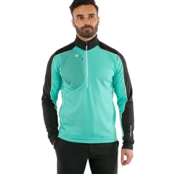 Best Men's Dave Half Zip Golf Midlayer Men's Sweaters|Men's Midlayers