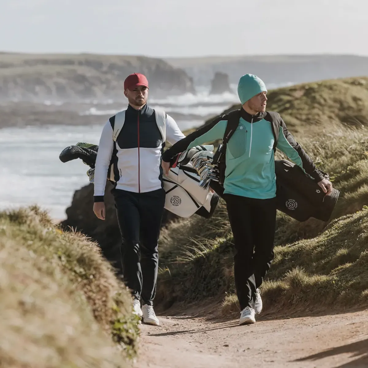 Best Men's Dave Half Zip Golf Midlayer Men's Sweaters|Men's Midlayers