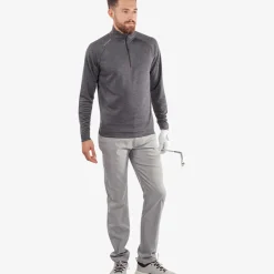 Clearance Men's Dion Golf Half Zip Golf Midlayer Men's Sweaters|Men's Midlayers