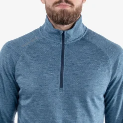 Clearance Men's Dion Golf Half Zip Golf Midlayer Men's Sweaters|Men's Midlayers