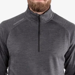 Clearance Men's Dion Golf Half Zip Golf Midlayer Men's Sweaters|Men's Midlayers