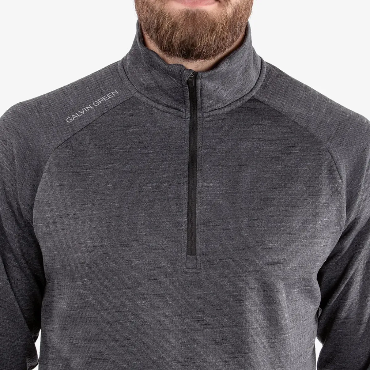 Clearance Men's Dion Golf Half Zip Golf Midlayer Men's Sweaters|Men's Midlayers