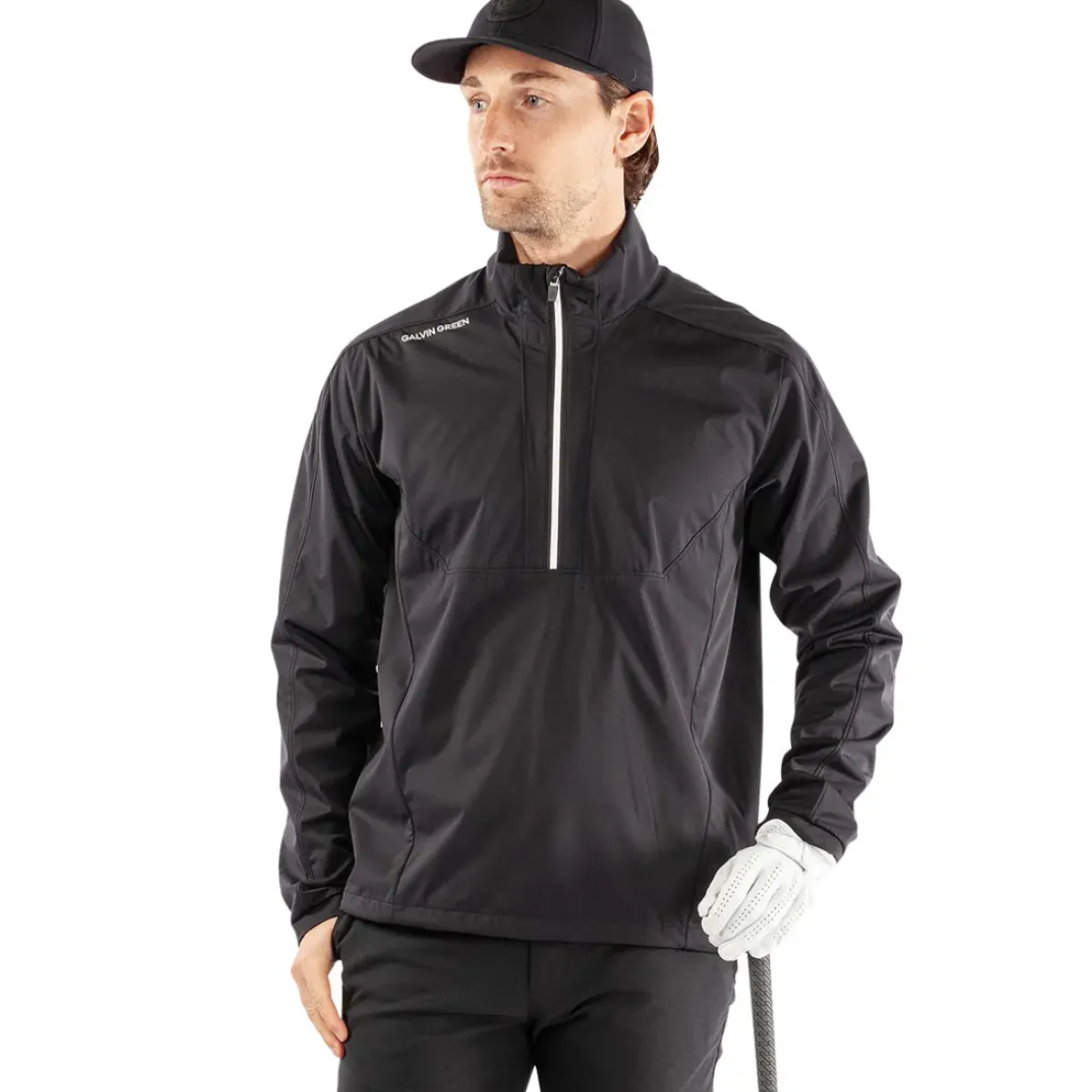 Best Men's Lawrence Half Zip Golf Midlayer Men's Sweaters|Men's Midlayers