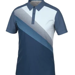 Online Men's Macoy Stripe Golf Polo Shirt Men's Polo Shirts