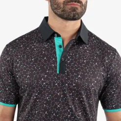 Best Men's Mannix Printed Golf Polo Shirt Men's Polo Shirts