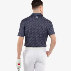 Outlet Men's Marcus Printed Golf Polo Shirt Men's Polo Shirts