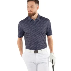 Best Men's Marcus Printed Golf Polo Shirt Men's Polo Shirts