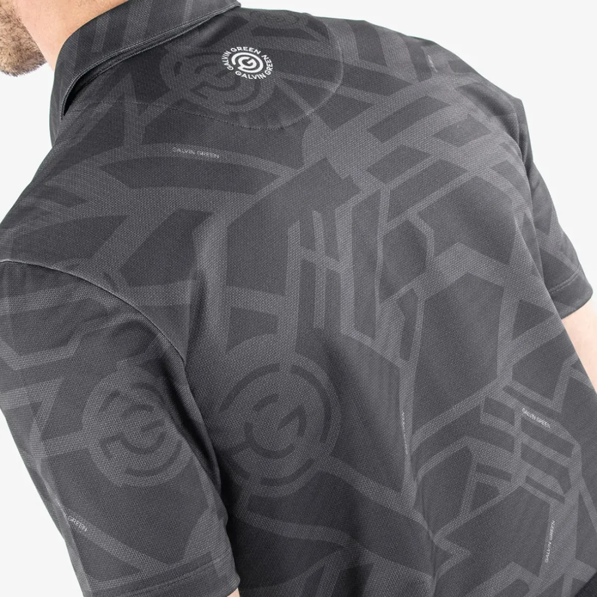 Men's Maze Golf Polo Shirt Men's Polo Shirts