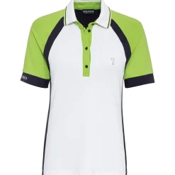 Outlet Ladies Shoulder Block Golf Polo Shirt Ladies Polo Shirts