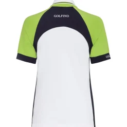 Outlet Ladies Shoulder Block Golf Polo Shirt Ladies Polo Shirts