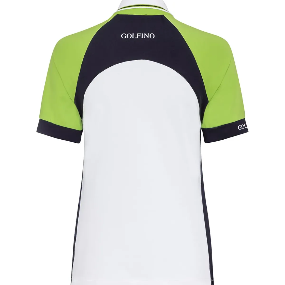 Outlet Ladies Shoulder Block Golf Polo Shirt Ladies Polo Shirts