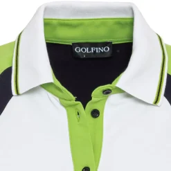 Outlet Ladies Shoulder Block Golf Polo Shirt Ladies Polo Shirts