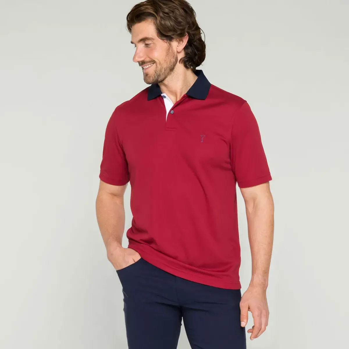 Sale Men's Infrared Golf Polo Shirt Men's Polo Shirts