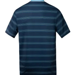 Online Men's Multi-Stripe Breathable Golf Polo Shirt Men's Polo Shirts