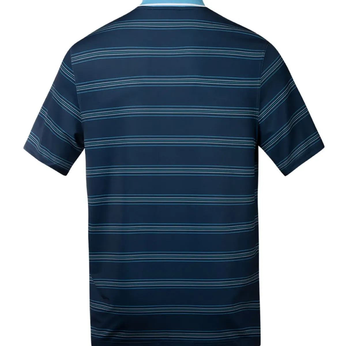 Discount Men's Multi-Stripe Breathable Golf Polo Shirt Men's Polo Shirts