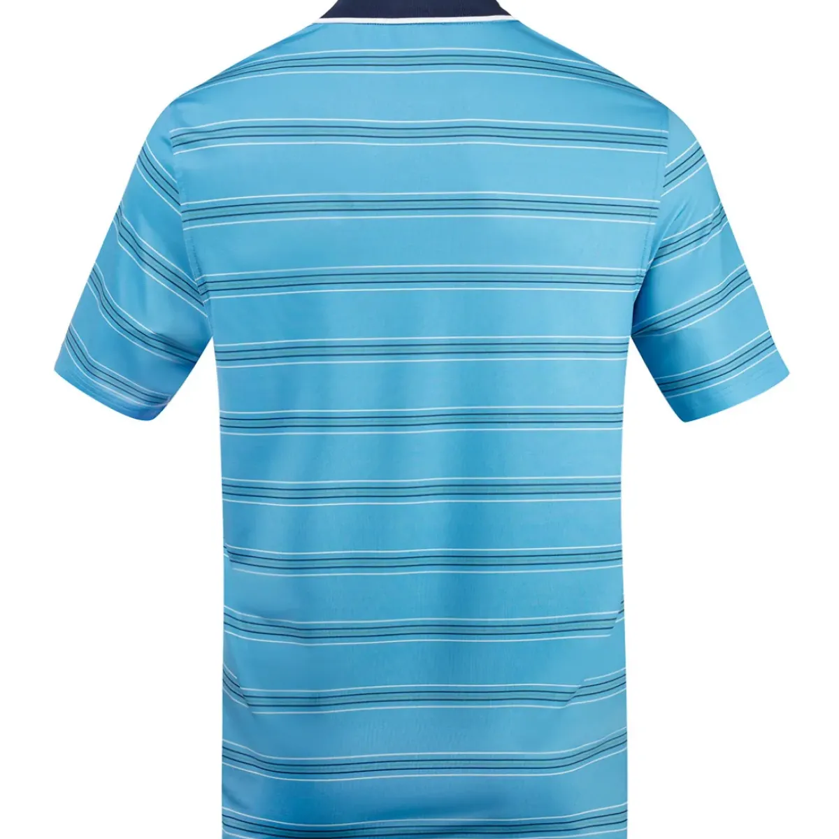 Discount Men's Multi-Stripe Breathable Golf Polo Shirt Men's Polo Shirts