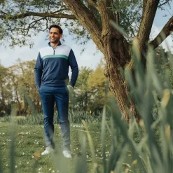 Men's Tech Golf Midlayer Men's Sweaters|Men's Midlayers