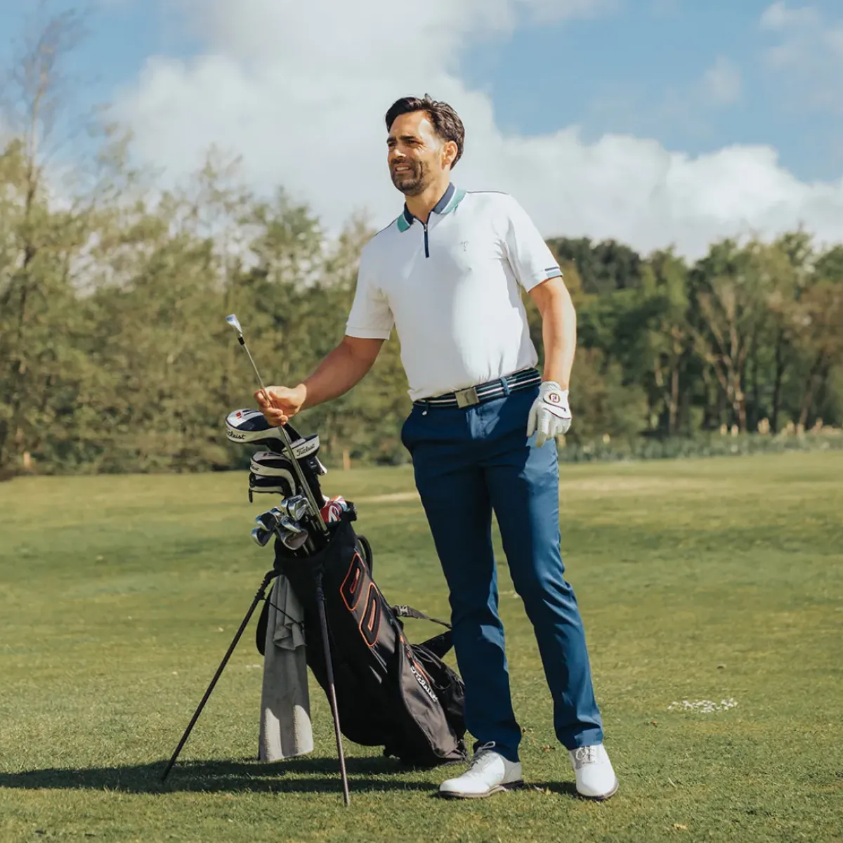 Clearance Men's UV Tech Golf Polo Shirt Men's Polo Shirts