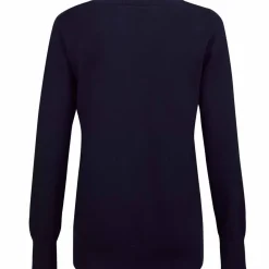 Outlet V-Neck Knitted Ladies Sweater Ladies Midlayers|Men's Midlayers