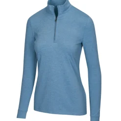 Outlet Ladies Peached Golf Midlayer Ladies Midlayers|Men's Midlayers