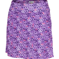 Online Ladies Tile Print Pull-On Golf Skort Ladies Shorts & Skorts|Men's Shorts