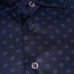 Online Men's Geo Fan Swirl Golf Polo Shirt Men's Polo Shirts|Season Ready Collection