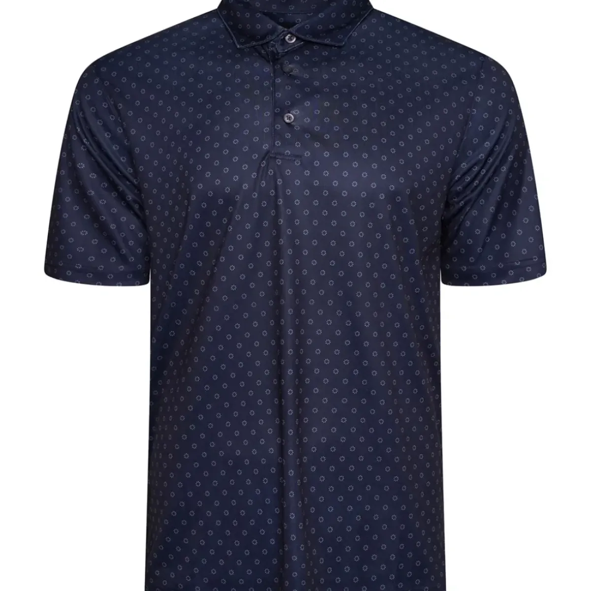 Discount Men's Geo Fan Swirl Golf Polo Shirt Men's Polo Shirts|Season Ready Collection