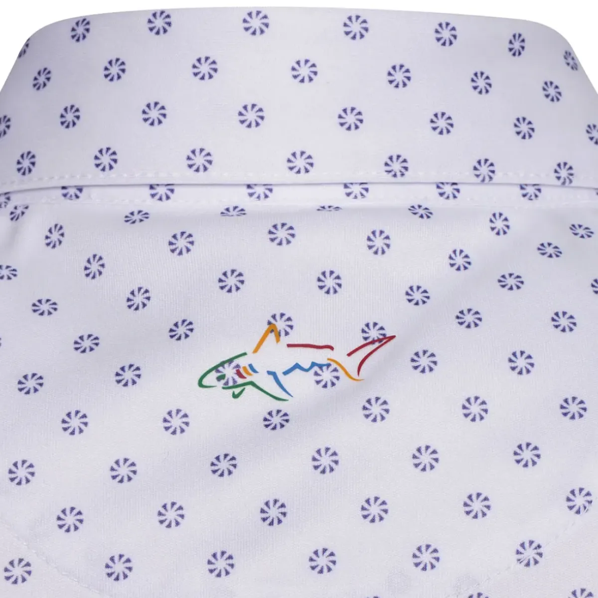 Discount Men's Geo Fan Swirl Golf Polo Shirt Men's Polo Shirts|Season Ready Collection