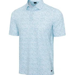 Discount Men's Graffiti Fin Stripe ML75 Stretch Golf Polo Shirt Men's Polo Shirts|Season Ready Collection