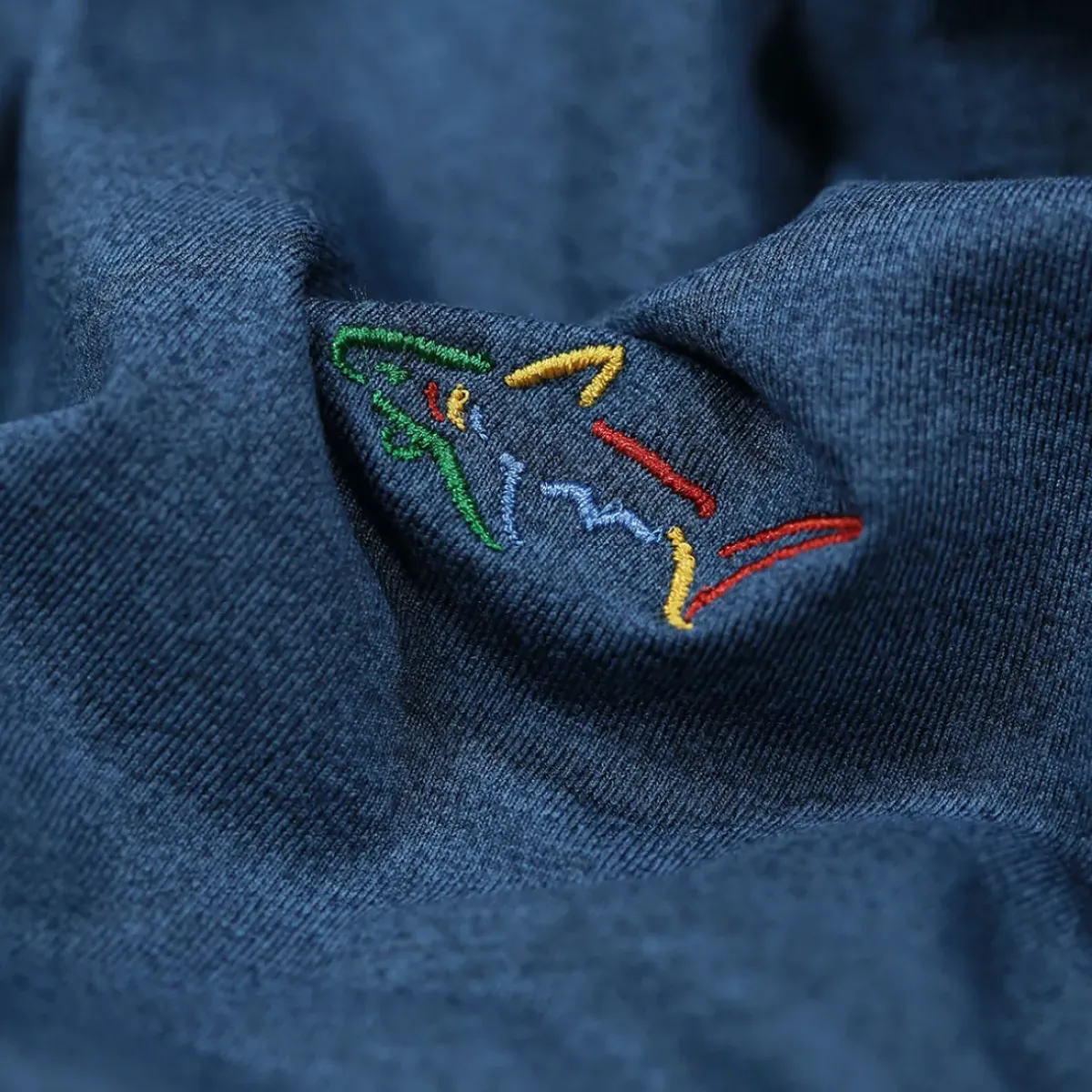 Online Men's Heathered Half Zip Mock Golf Midlayer Men's Sweaters|Men's Midlayers