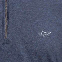 Sale Men's Logo Half Zip Golf Midlayer Men's Sweaters|Men's Midlayers