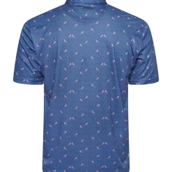 Clearance Men's Love Birds Print Golf Polo Shirt Men's Polo Shirts