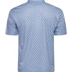 Best Men's Mini Palm Print Golf Polo Shirt Men's Polo Shirts|Season Ready Collection