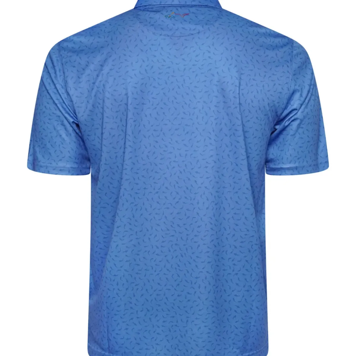 New Men's Mini Shark Print Golf Polo Shirt Men's Polo Shirts|Season Ready Collection