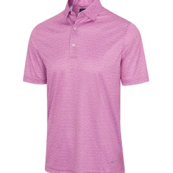 Clearance Men's ML75 Recycled Microlux Fine Stripe Golf Polo Shirt Men's Polo Shirts|Season Ready Collection