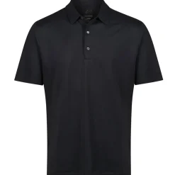 Outlet Men's Neck Logo Stretch Golf Polo Shirt Men's Polo Shirts|Season Ready Collection