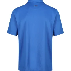 Outlet Men's Neck Logo Stretch Golf Polo Shirt Men's Polo Shirts|Season Ready Collection