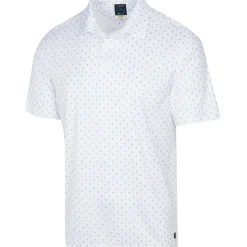 Clearance Men's Paisley Foulard Golf Polo Shirt Men's Polo Shirts