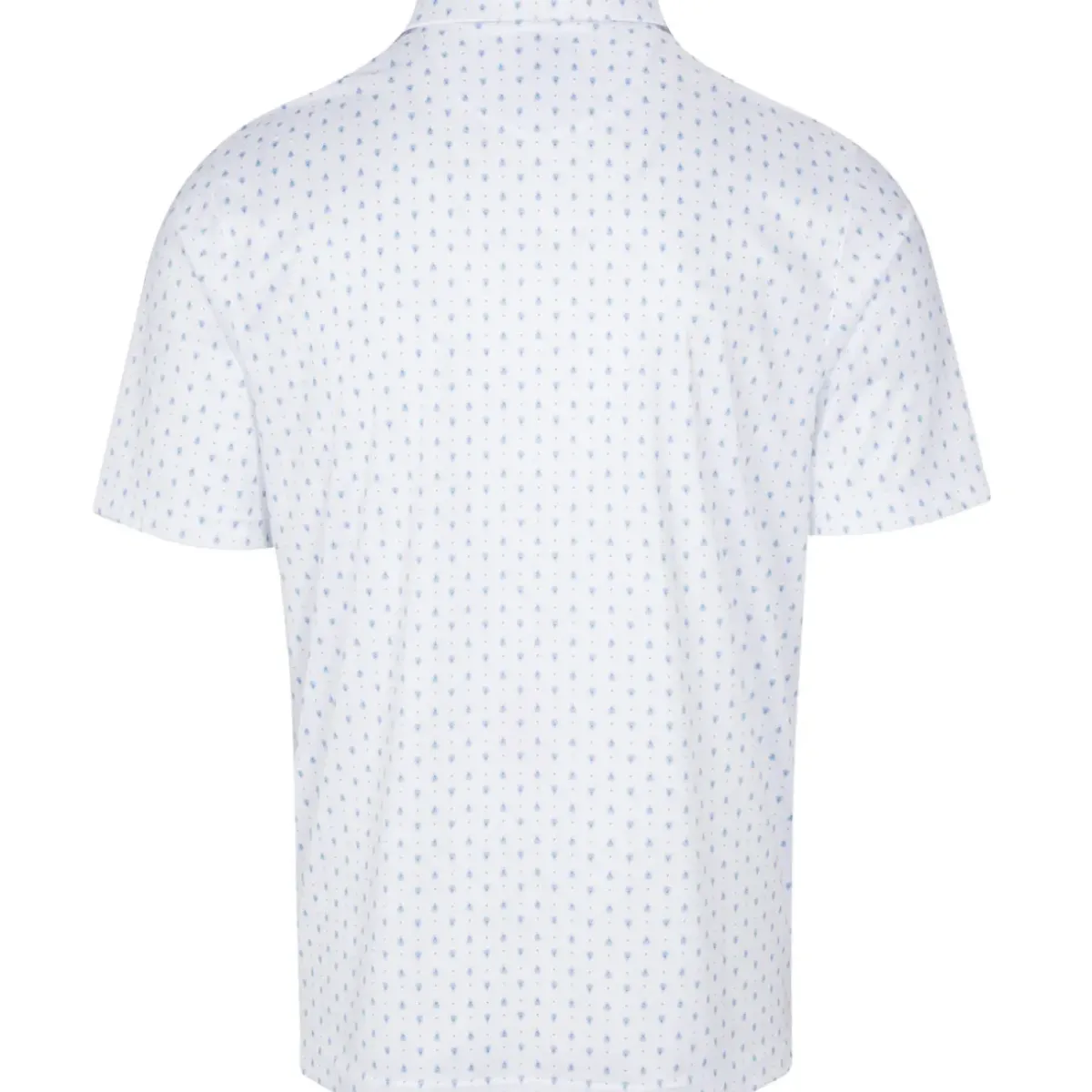 Clearance Men's Paisley Foulard Golf Polo Shirt Men's Polo Shirts