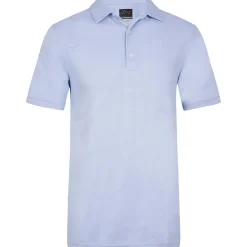 Hot Men's Shark Jacquard Golf Polo Shirt Men's Polo Shirts|Season Ready Collection
