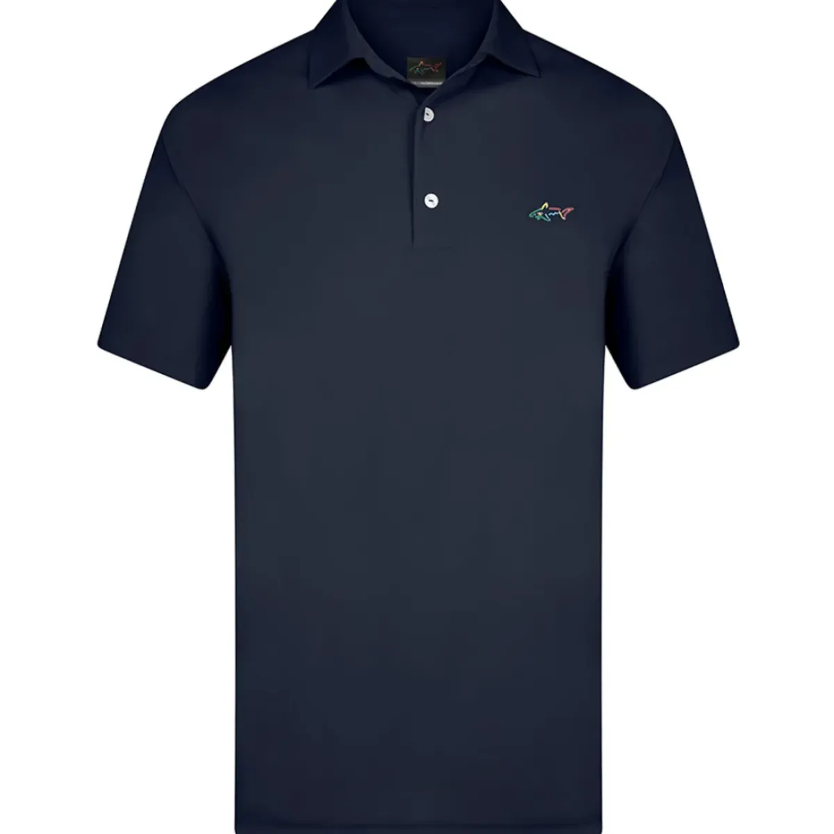 Online Men's Shark Logo Golf Polo Shirt Men's Polo Shirts|Season Ready Collection
