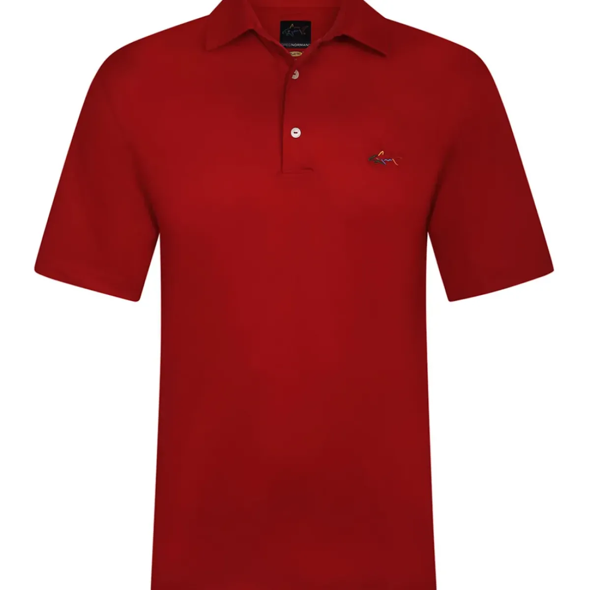 Clearance Men's Shark Logo Golf Polo Shirt Men's Polo Shirts|Season Ready Collection