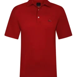 Outlet Men's Shark Logo Golf Polo Shirt Men's Polo Shirts|Season Ready Collection